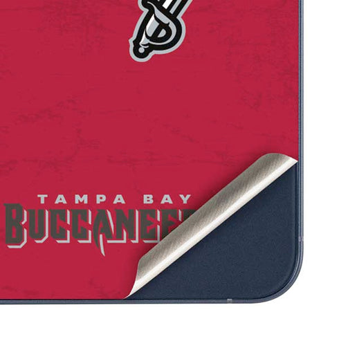 NFL Tampa Bay Buccaneers Distressed Galaxy A36 5G Skin